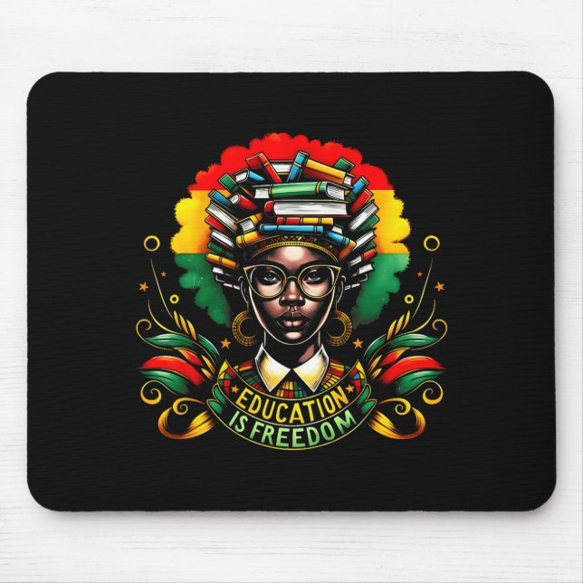 Mousepad Black History Month Black Leaders African American (Frente)
