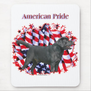 Mousepad Black Labrador Pride
