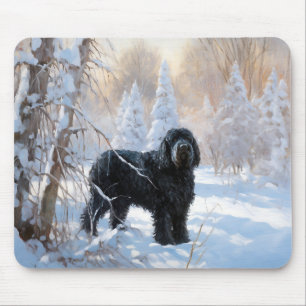 Mousepad Black Russian Terrier Que Neve