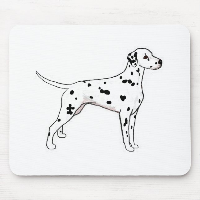 Mousepad Black-Spotted Dalmatian (Frente)