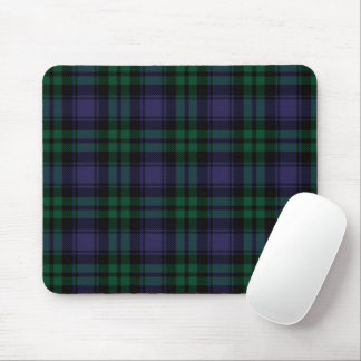 Mousepad Black Watch Tartan, Plaid