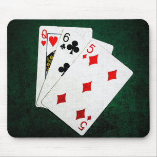 Mousepad Blackjack 21 pontos - Rainha, 6, 5