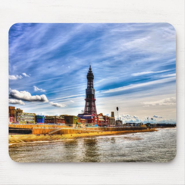 Mousepad Blackpool Beach (Frente)