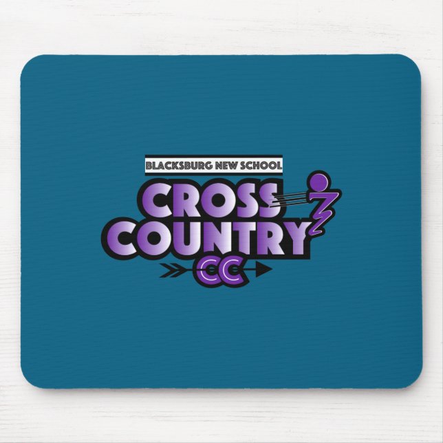 Mousepad Blacksburg New School Cc Running Club Long Sleeve  (Frente)