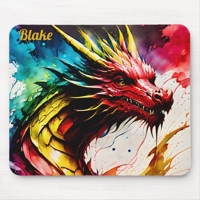 Mousepad BLAKE ~ Zany Dragon ~ Bright! ~ (Frente)