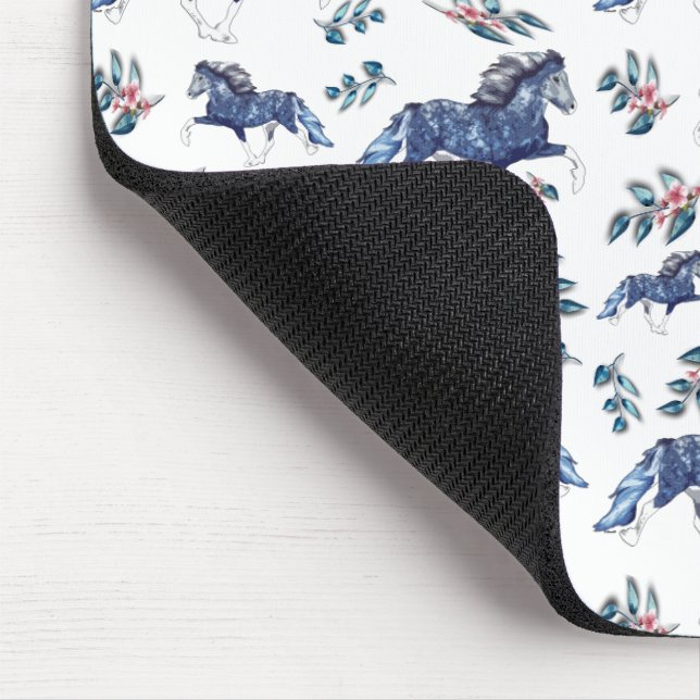 Mousepad Blámóða e o Flowers Gaiting Icelandic Horse (Canto)
