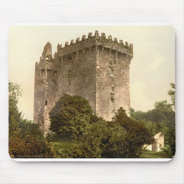 Mousepad Blarney Castle c1900, County Cork, Irlanda (Frente)