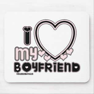 MOUSEPAD BLCK ILY BF