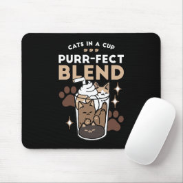 Mousepad Blend Puro: Design de café para Cat & Café