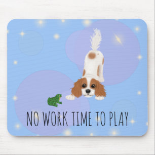Mousepad Blenheim Cavalier King Charles Spaniel e Sapo