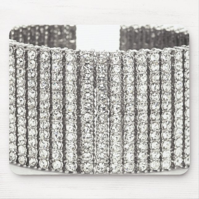 Mousepad Bling diamante sparkle jewelt pad (Frente)