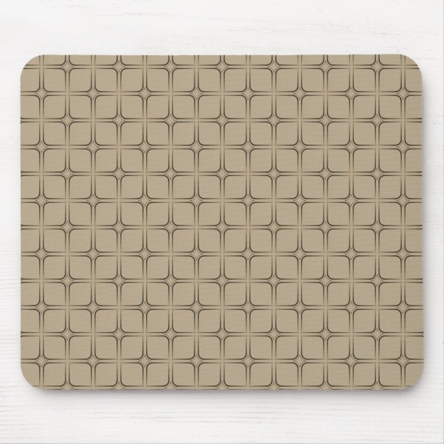 Mousepad Bliss Retro Mousepad, Latte (Frente)