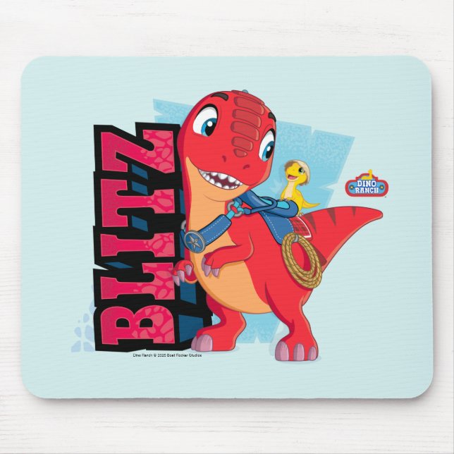 Mousepad Blitz | Dino Ranch (Frente)