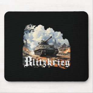 Mousepad Blitzkrieg da Segunda Guerra Mundial