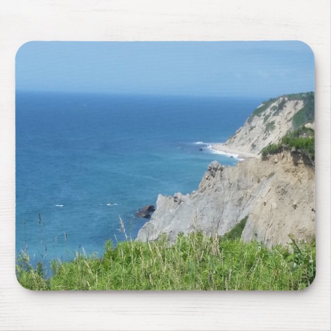 Mousepad Block Island Bluffs - Block Island, Rhode Island (Frente)