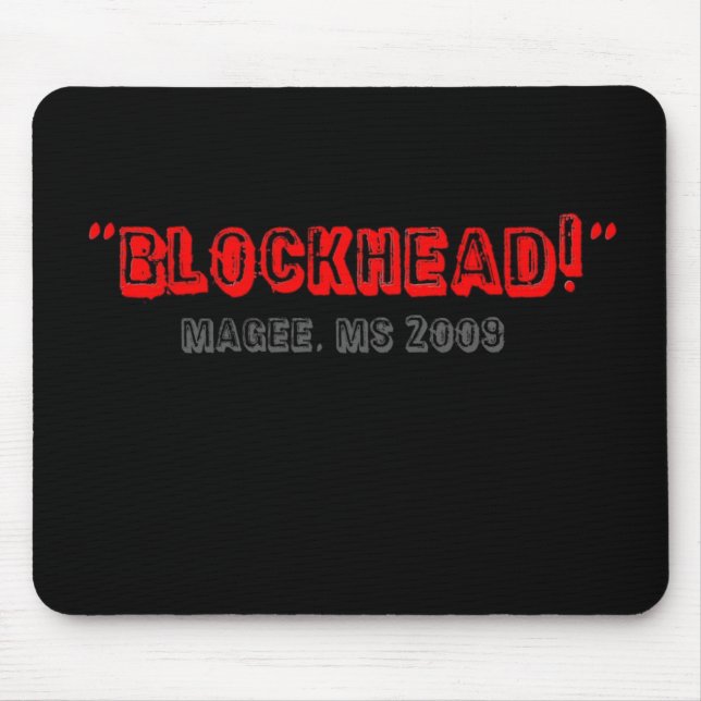 Mousepad BlockheadMageeMS2009 (Frente)