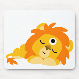 Mousepad Bloco de animação bonito e atento