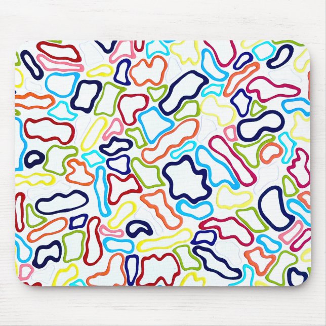 Mousepad Bloco de Bandas do cabelo (Frente)