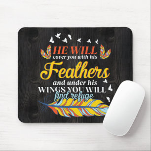 Mousepad Bloco de Bíblias/Escrituras Inspiracional