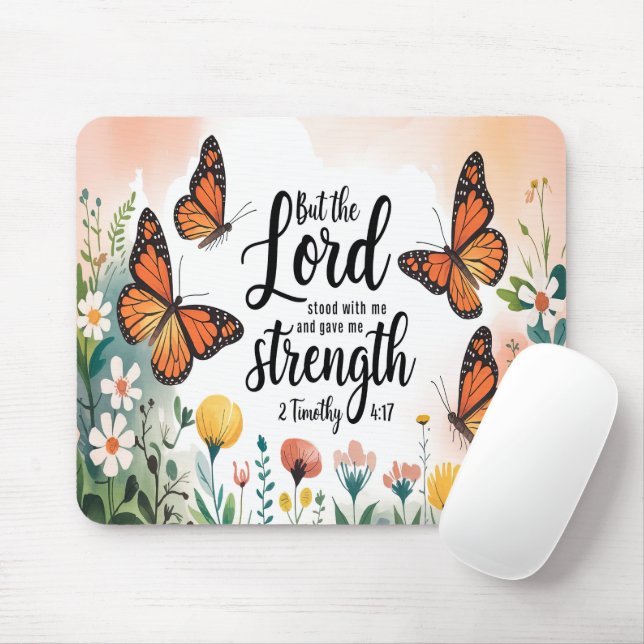 Mousepad Bloco de Bíblias/Escrituras Inspiracional (Com mouse)