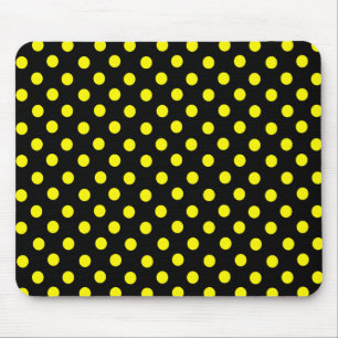 Mousepad Bloco de Bolinhas amarelo