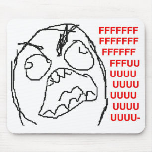 Mousepad Bloco de Cara Epic Rage