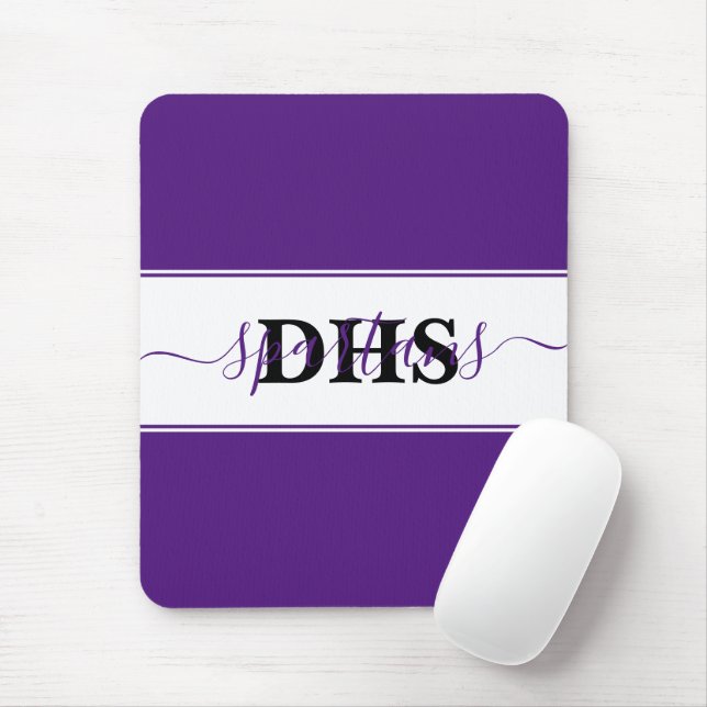 Mousepad Bloco de cores de escola personalizado (Com mouse)