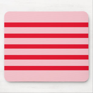 Mousepad Bloco de Cores Vermelho e Rosa Cons