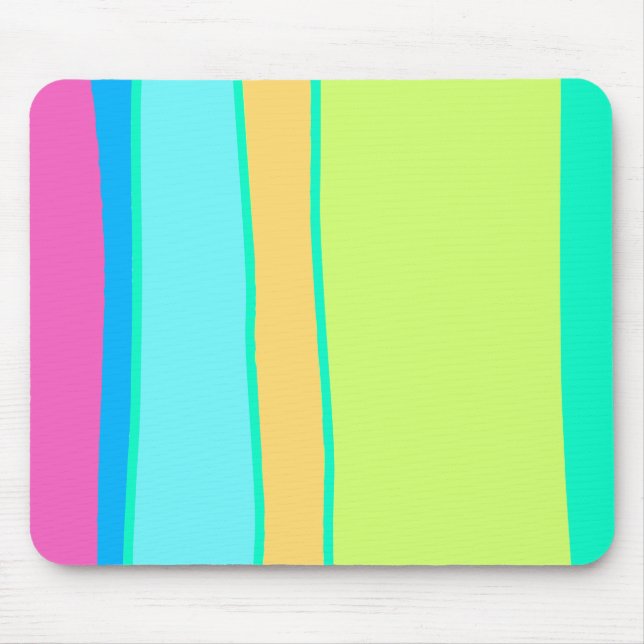 Mousepad Bloco de design de sombreamento vigoroso (Frente)