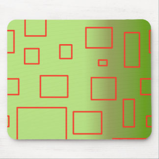 Mousepad Bloco de Design Geométrico Geométrico de Padrão Mo