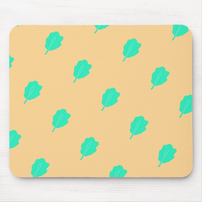 Mousepad Bloco de design natural agudo (Frente)