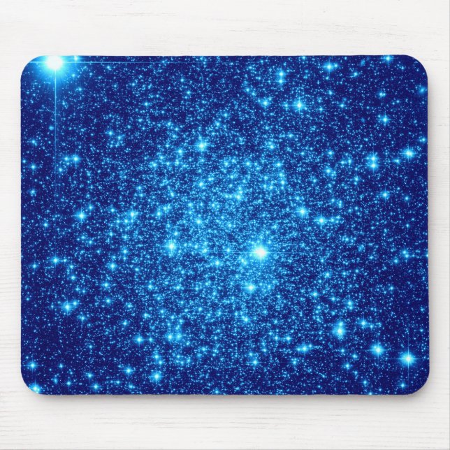 Mousepad Bloco de Estrelas Azul (Frente)