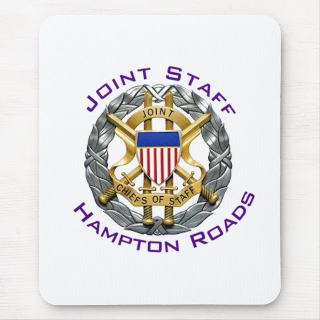 Mousepad Bloco de Funcionarios Conjunto - Hampton Roads (Ve (Frente)