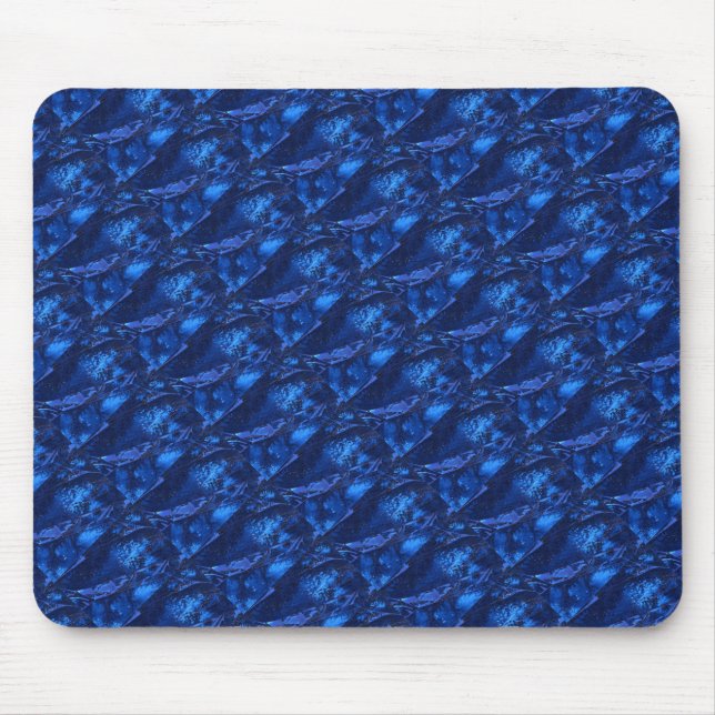 Mousepad Bloco de Manuais de Design Abstrato de "Águas Prof (Frente)