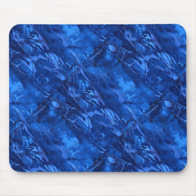 Mousepad Bloco de Manuais de Design Abstrato de "Águas Prof (Frente)