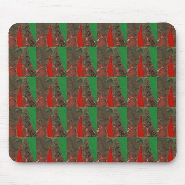 Mousepad Bloco de Manuais de Design Abstrato de Torre 2" (Frente)