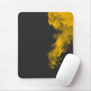 Mousepad Bloco de Mouse Amarelo Texturizado - Fundo Único