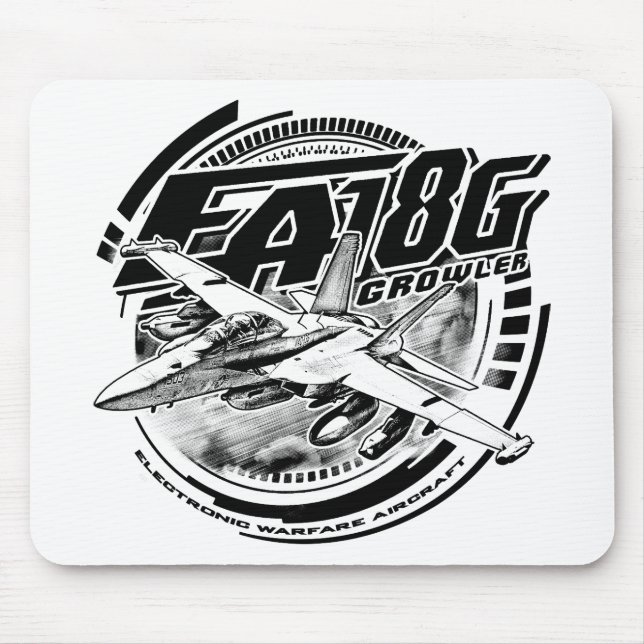 Mousepad Bloco de Mouse de Cultivo EA-18G (Frente)