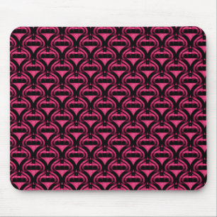 Mousepad Bloco de Mouse Legal Retro Rosa Rosa