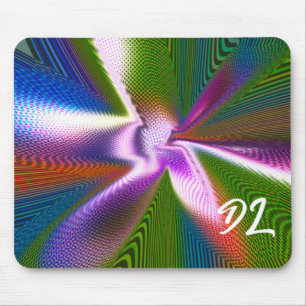 Mousepad Bloco de Mouse Líquido de Mármore Colorido com Abs