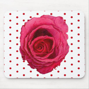Mousepad Bloco de Rosa vermelha