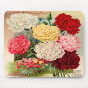 Mousepad Bloco de sementes de cravos