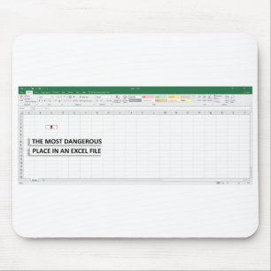 Mousepad Bloco de Trabalho do Microsoft Excel