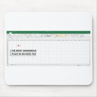 Mousepad Bloco de Trabalho do Microsoft Excel