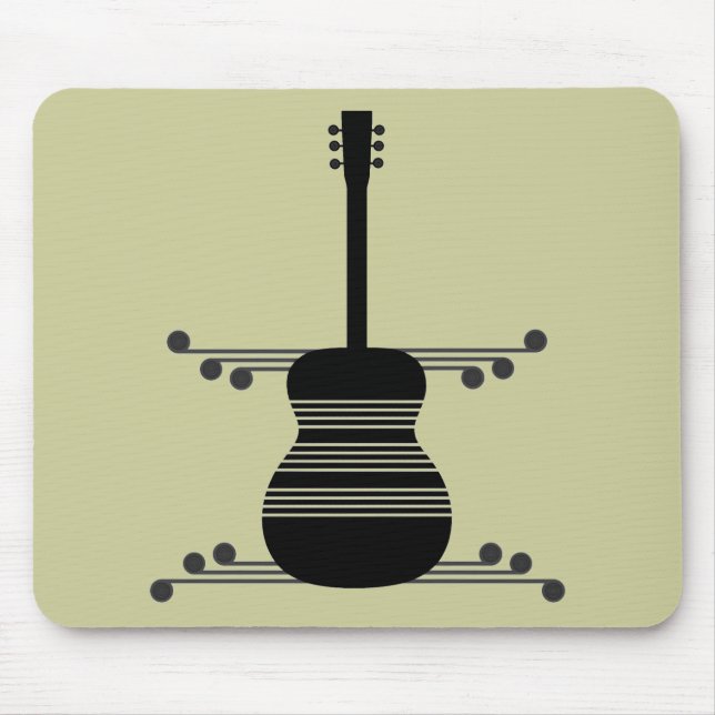 Mousepad Bloco de Violão Retroativo (Frente)