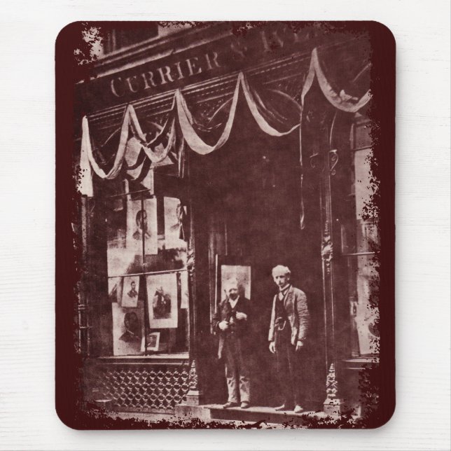 Mousepad Bloco frontal do Compro Vintage (Frente)