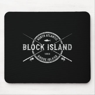 Mousepad Bloco Island Ri Vintage Cruzado Rods De Pesca