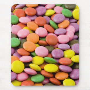 Mousepad Blocos bucais bonbons doces