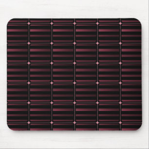 Mousepad Blocos de apartamentos retros Mousepad, Borgonha