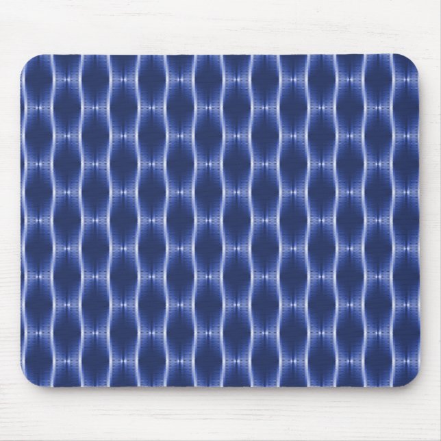 Mousepad Blocos de Fitas Metálicas Azuis (Frente)
